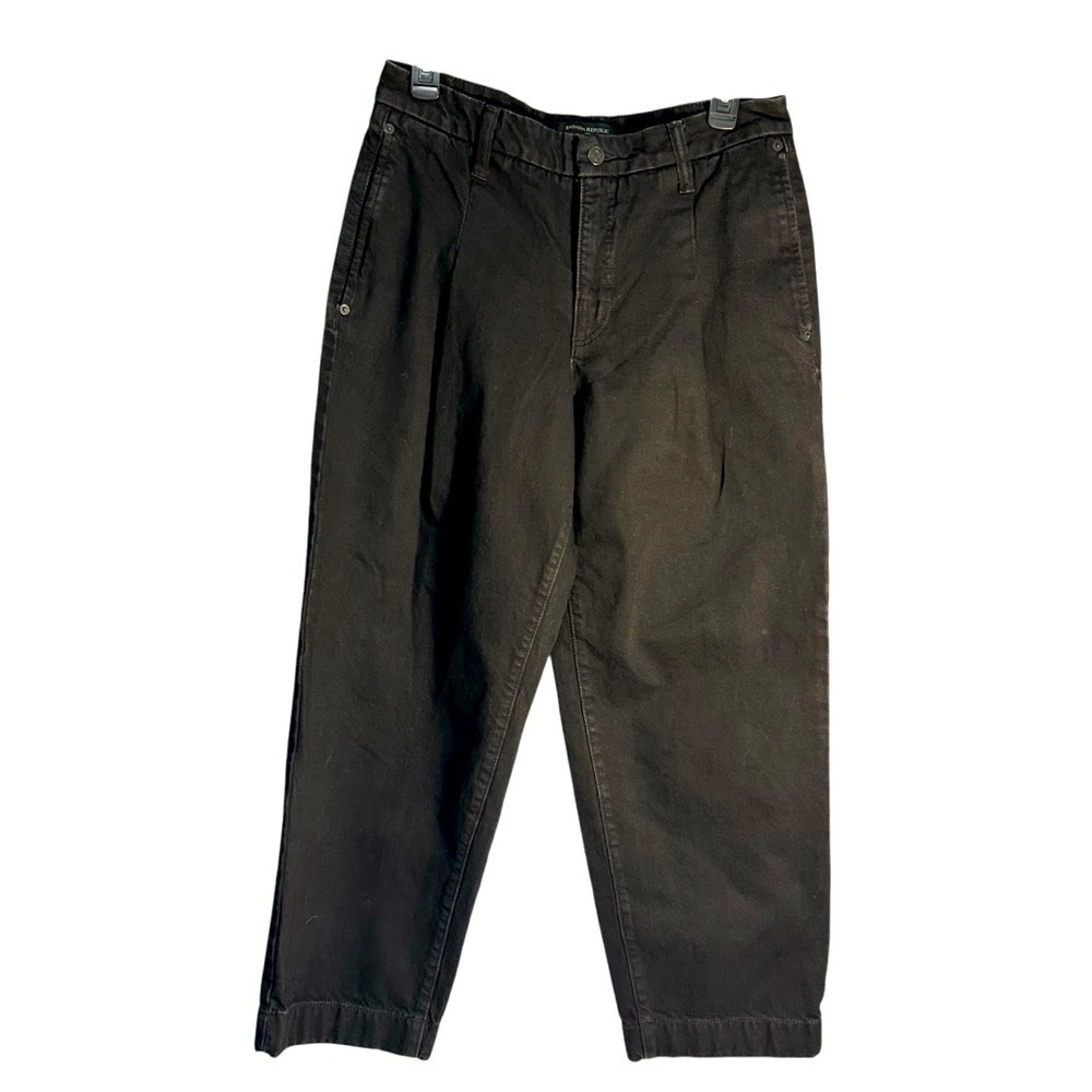 Banana Republic Wide Leg Black Jeans Sz 29